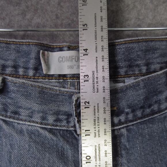 Levis 560 Jeans Mens 36x36 Light Wash Denim Comfort Fit Relaxed Tapered - Picture 7 of 11